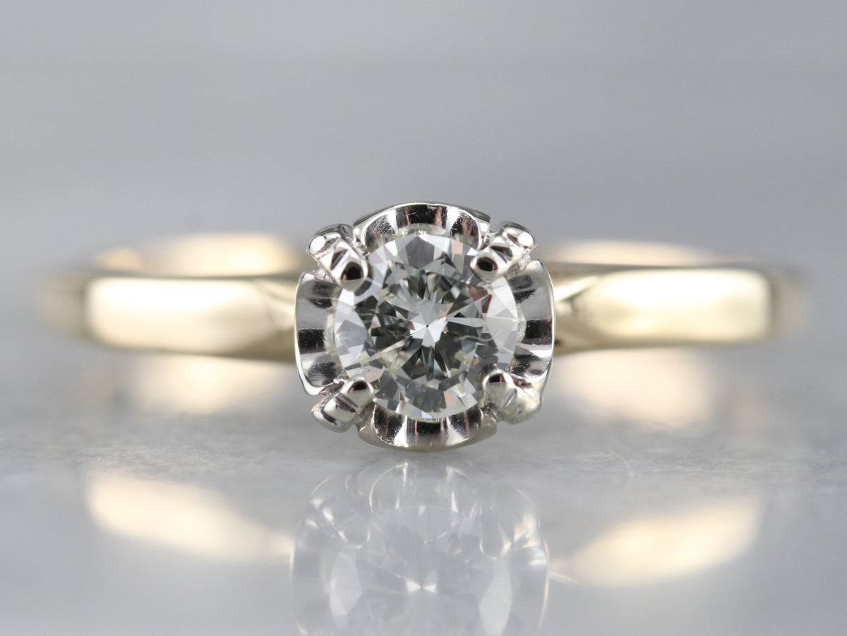 Vintage Diamond Engagement Ring