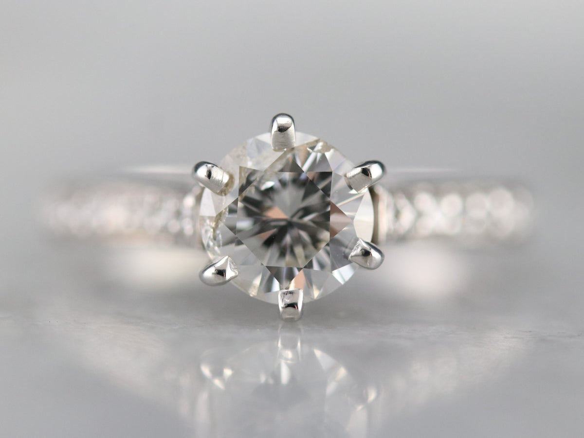 Timeless Diamond Engagement Ring