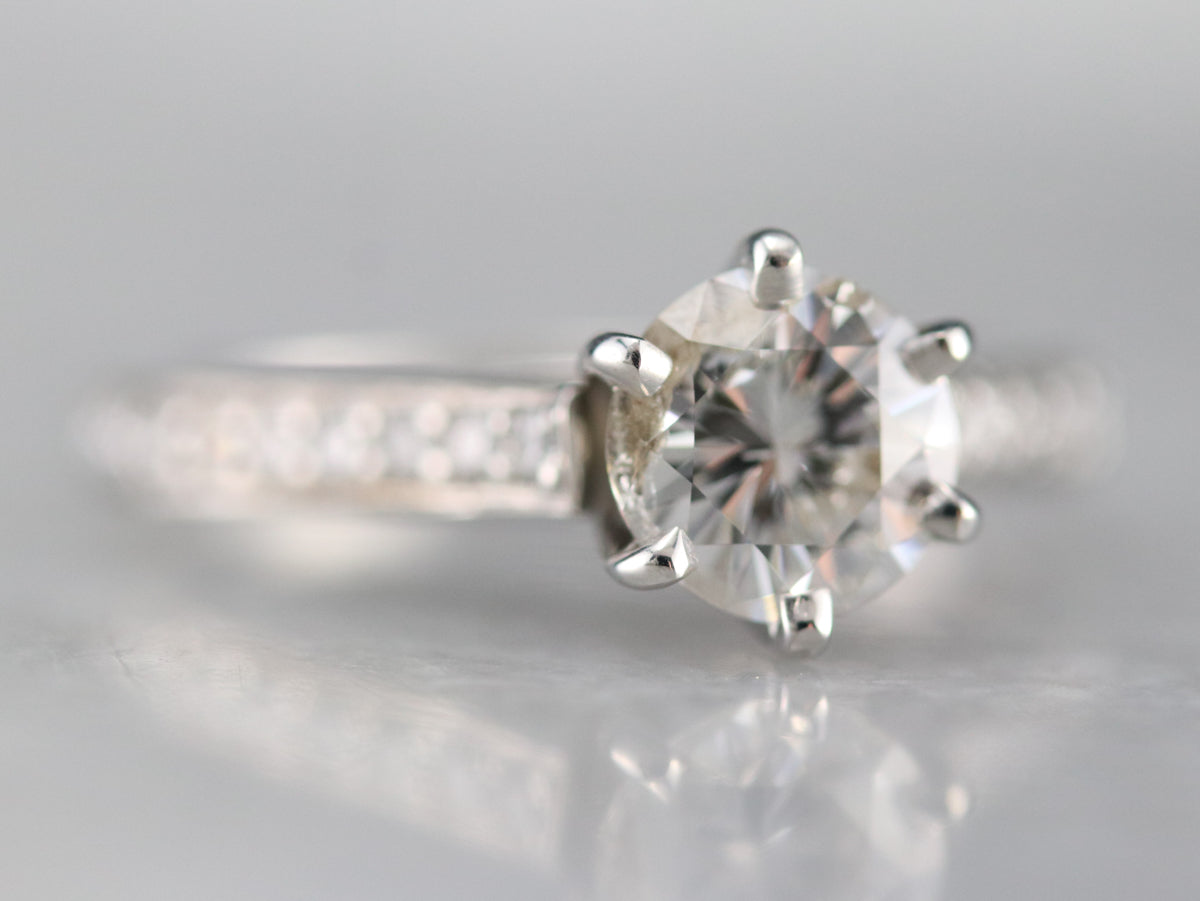 Timeless Diamond Engagement Ring