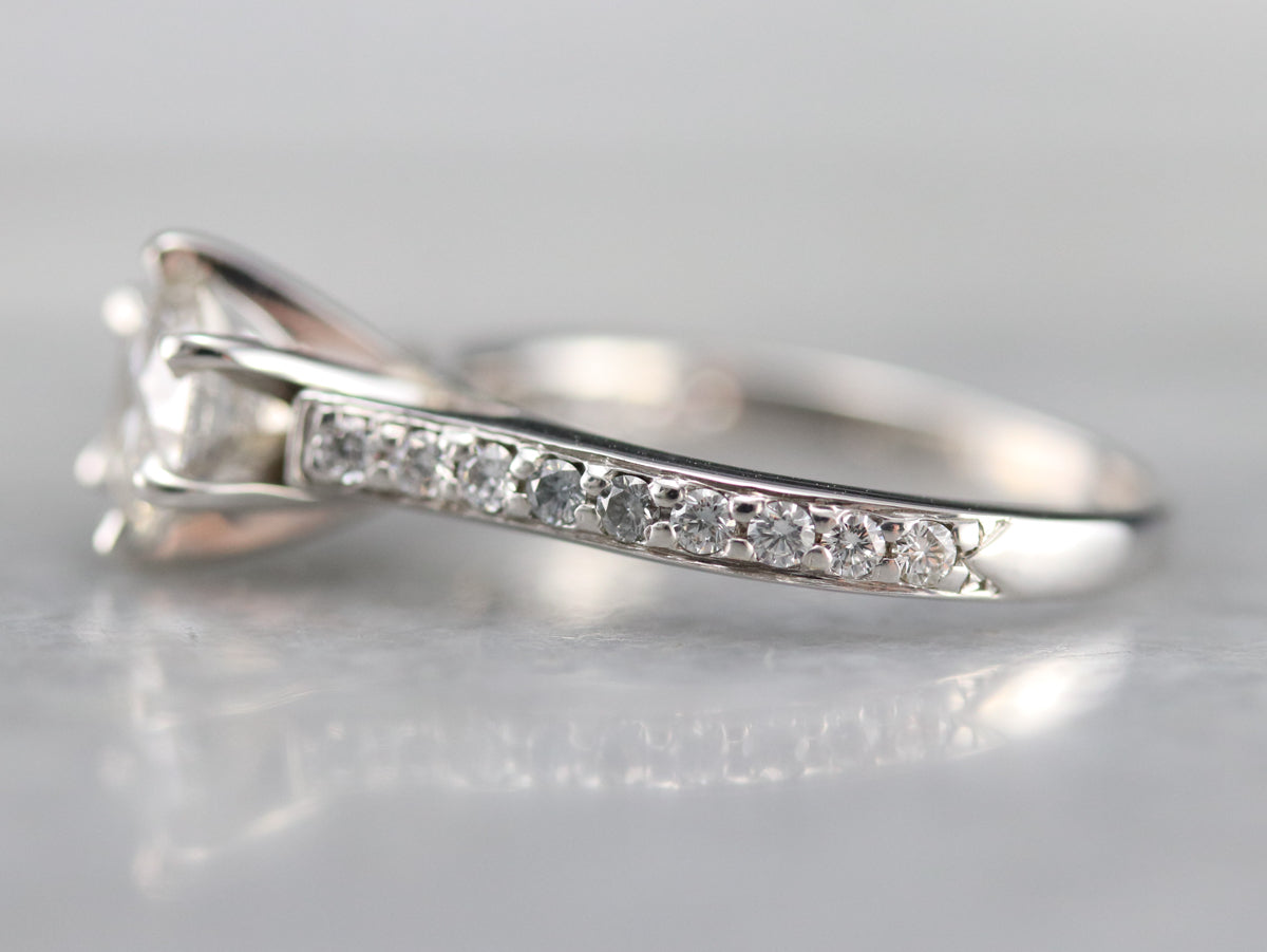 Timeless Diamond Engagement Ring