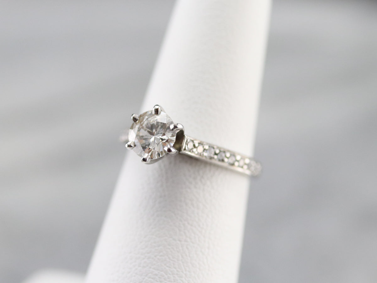 Timeless Diamond Engagement Ring