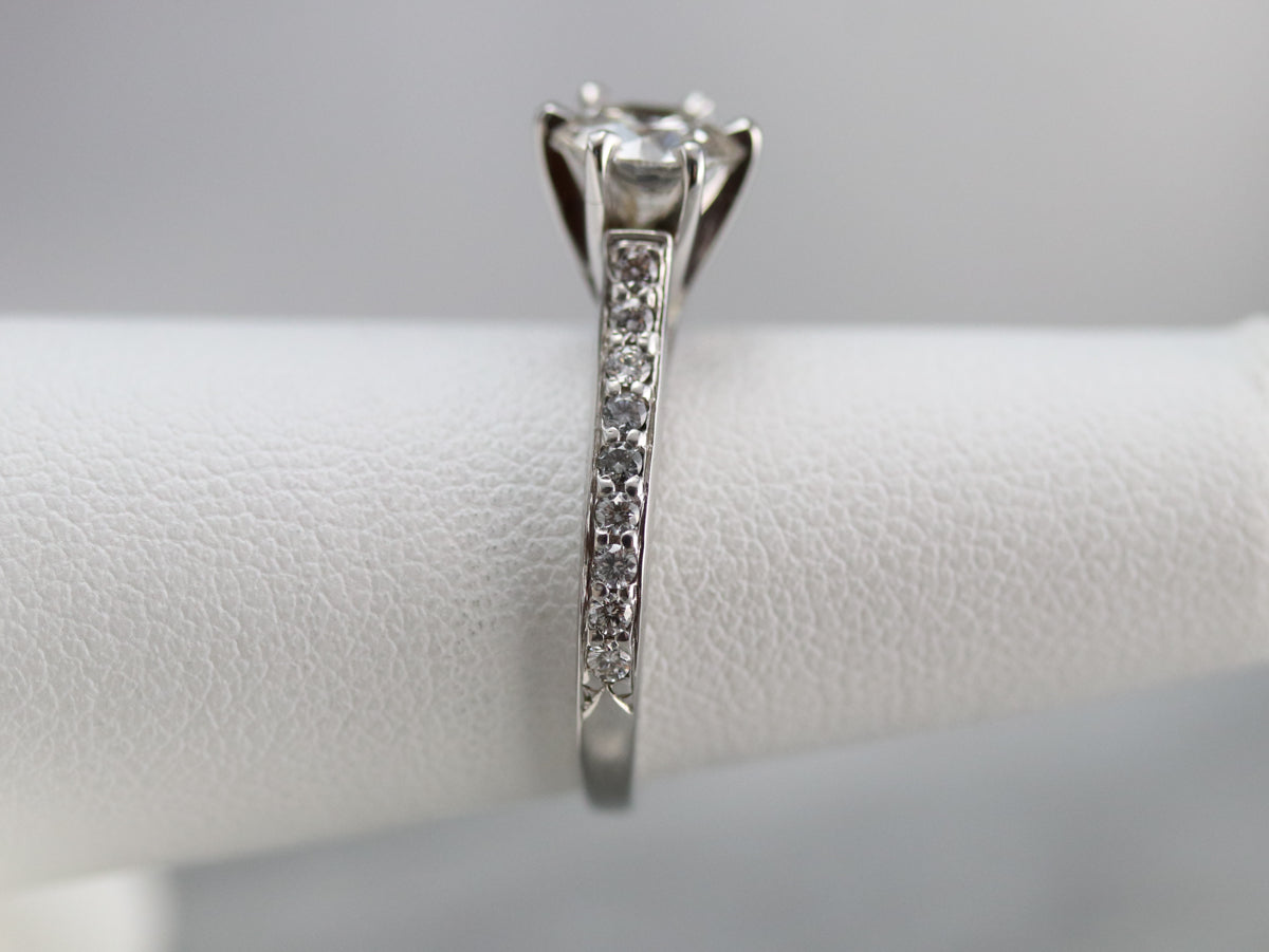 Timeless Diamond Engagement Ring