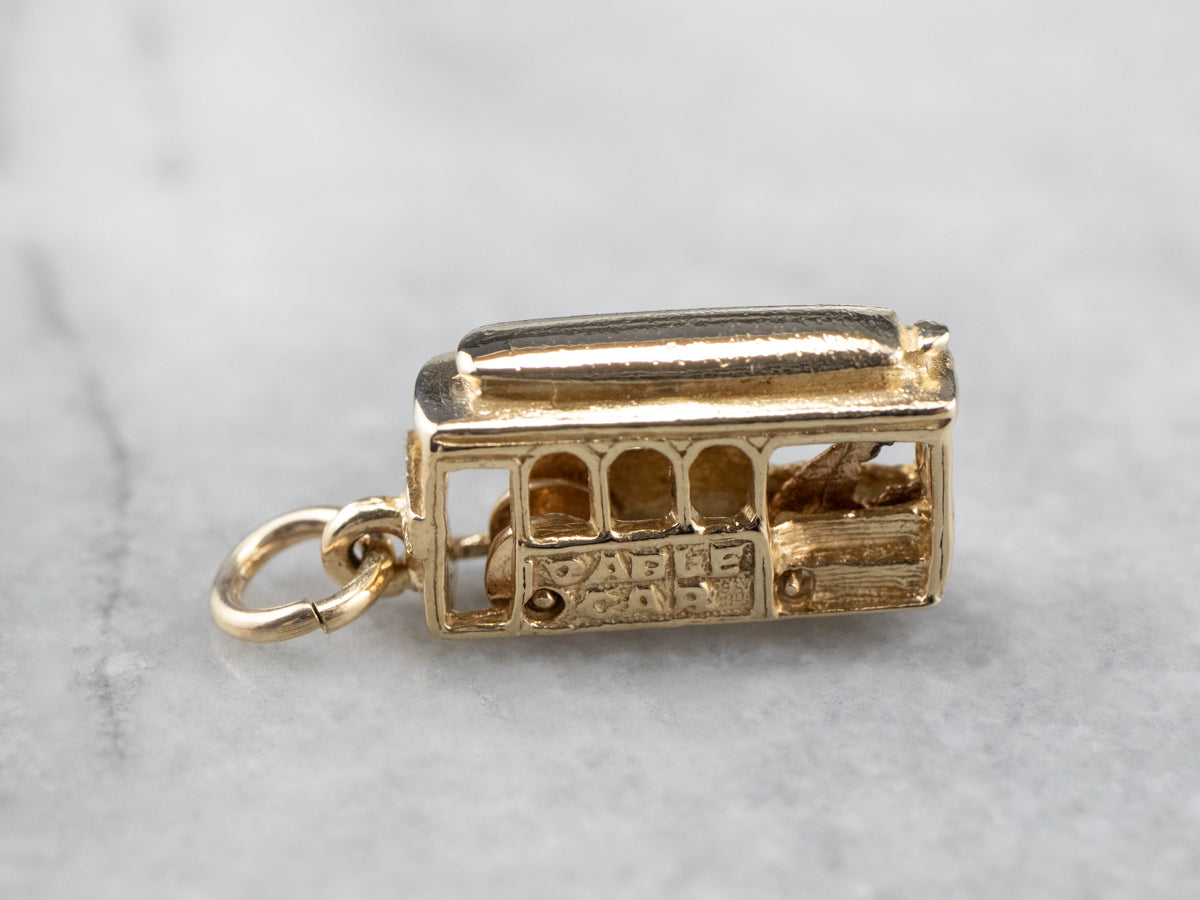 San Francisco Cable Car Charm