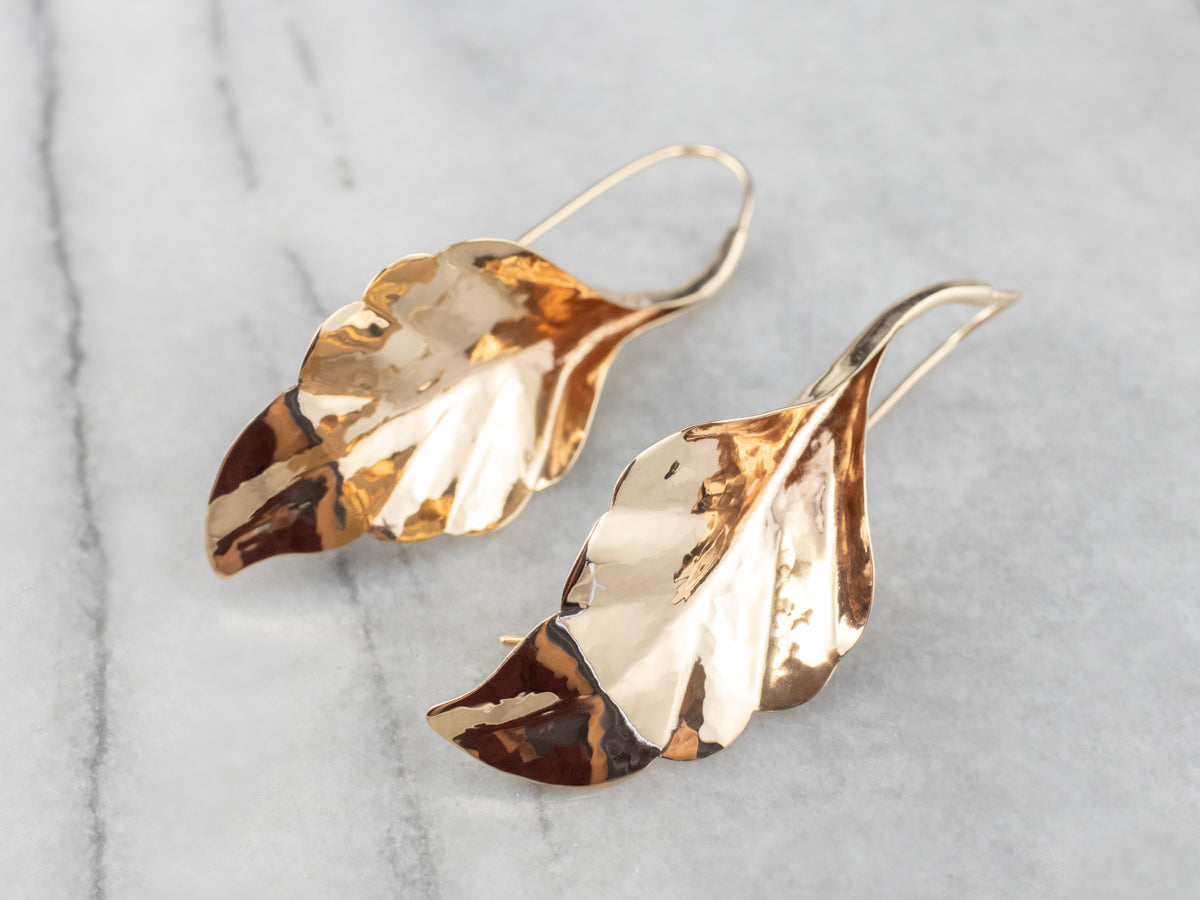 Leaf Earrings store - Large