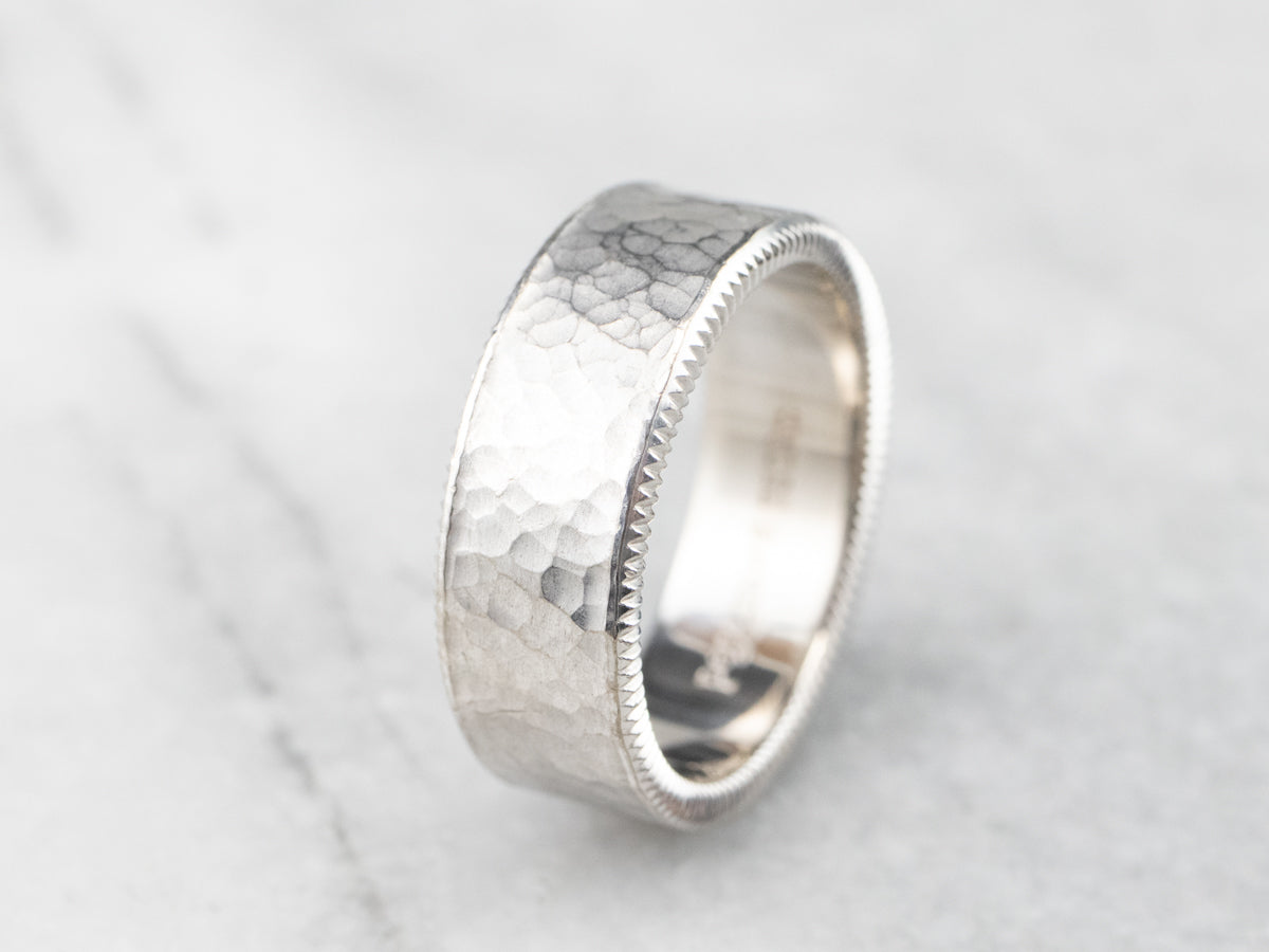 Heavy Hammered Finished Band