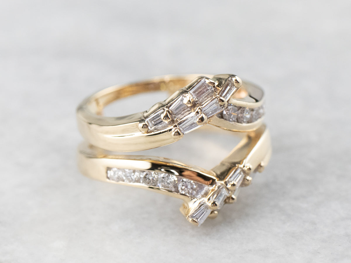 Diamond Solitaire Enhancer Band