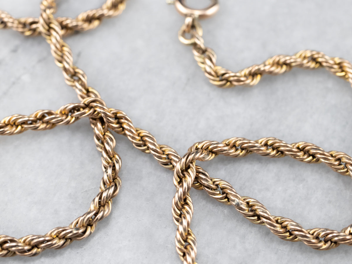 Vintage Rope Twist Chain