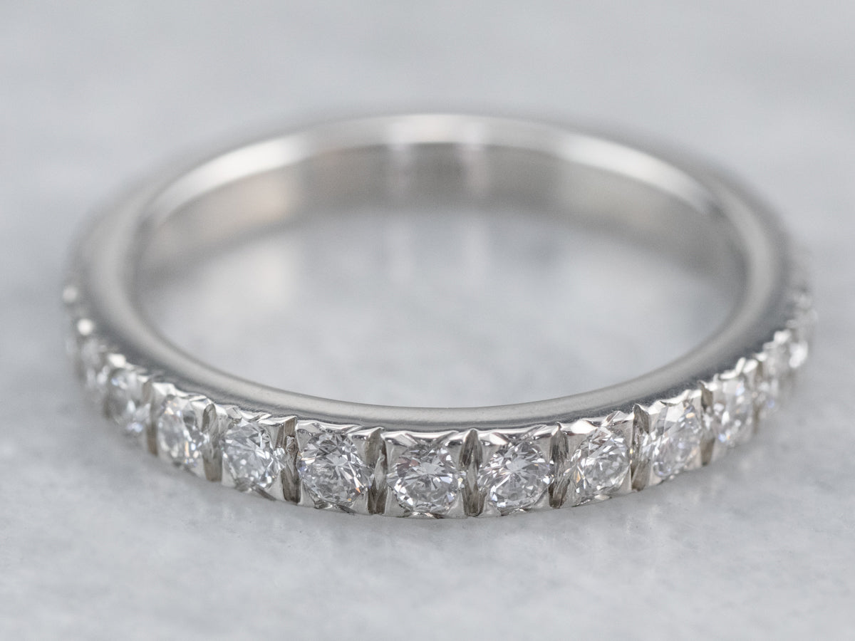 Platinum Diamond Eternity Band