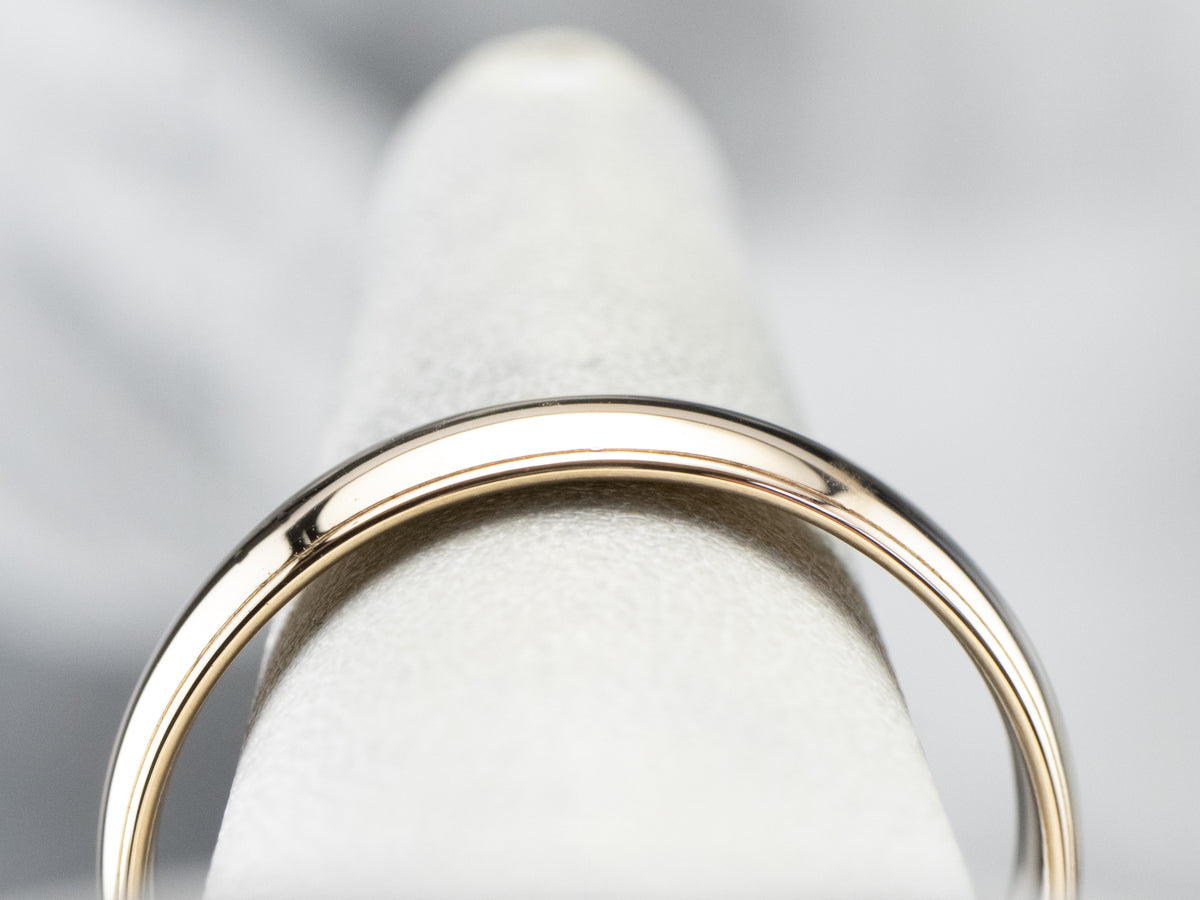 Men's Yellow 14K Gold Wedding Band