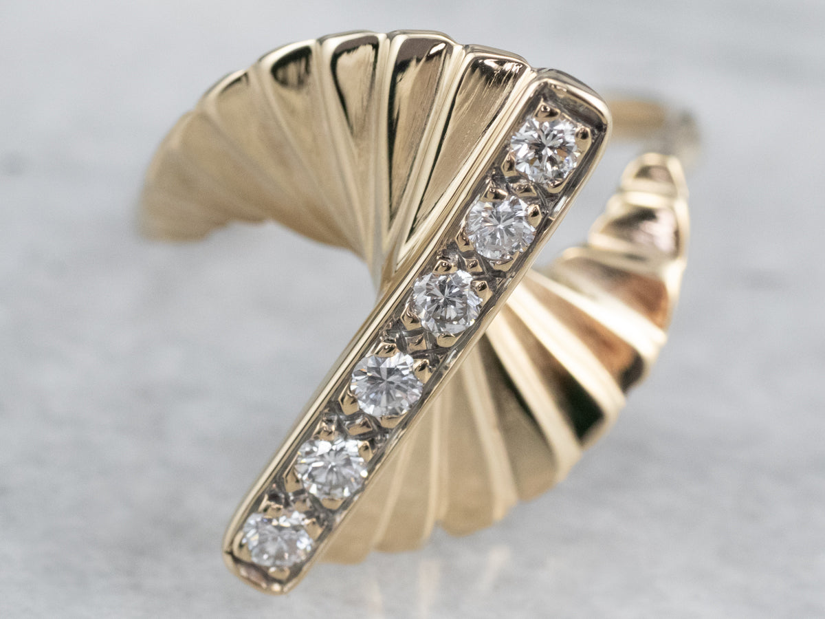 Vintage Diamond Statement Ring