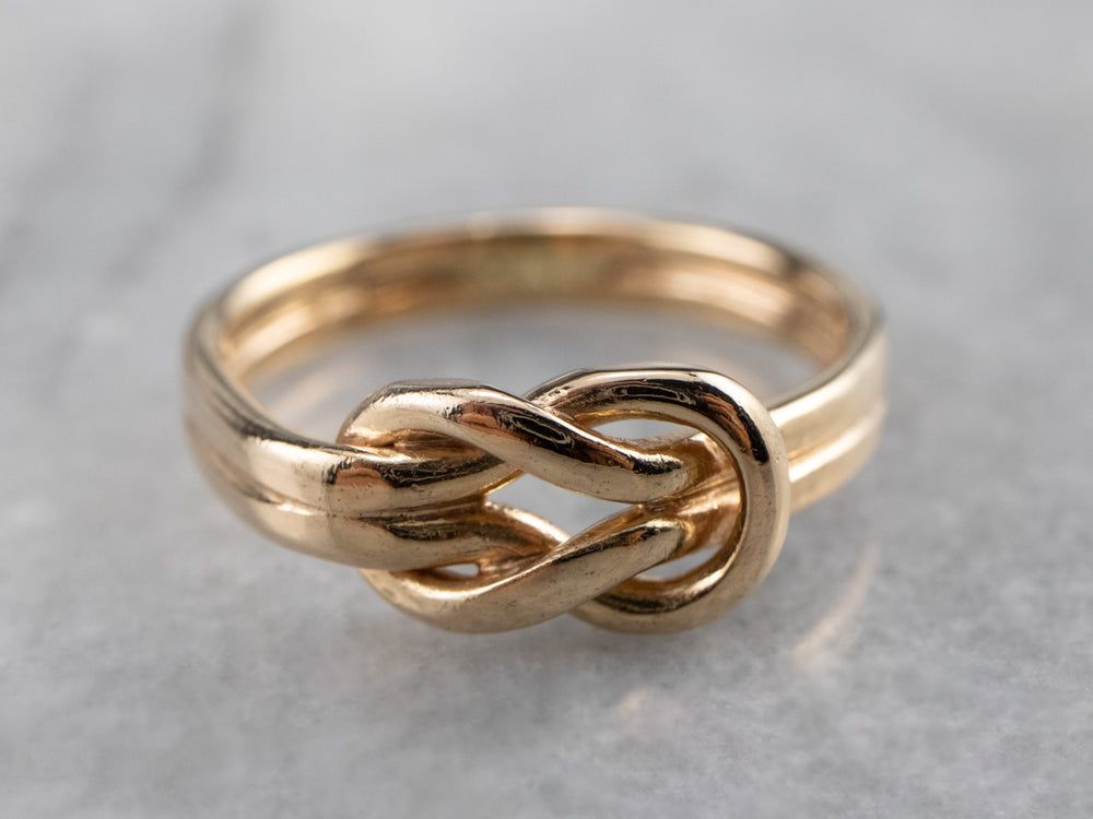 14K Gold Sailor's Knot Ring - Market Square Jewelers