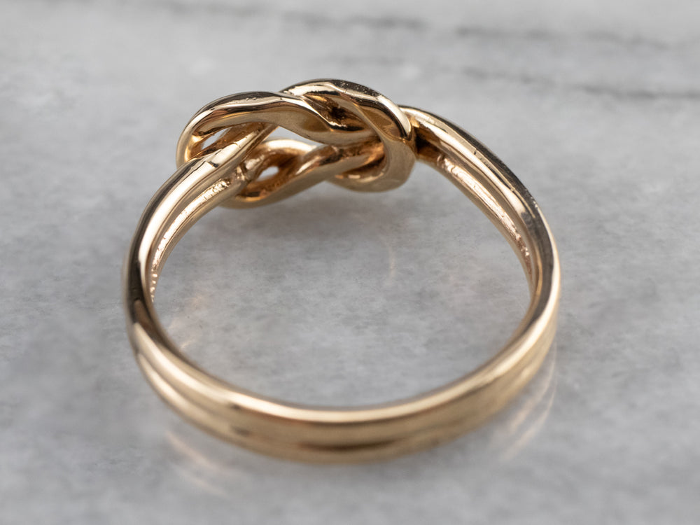 14K Gold Sailor's Knot Ring - Market Square Jewelers