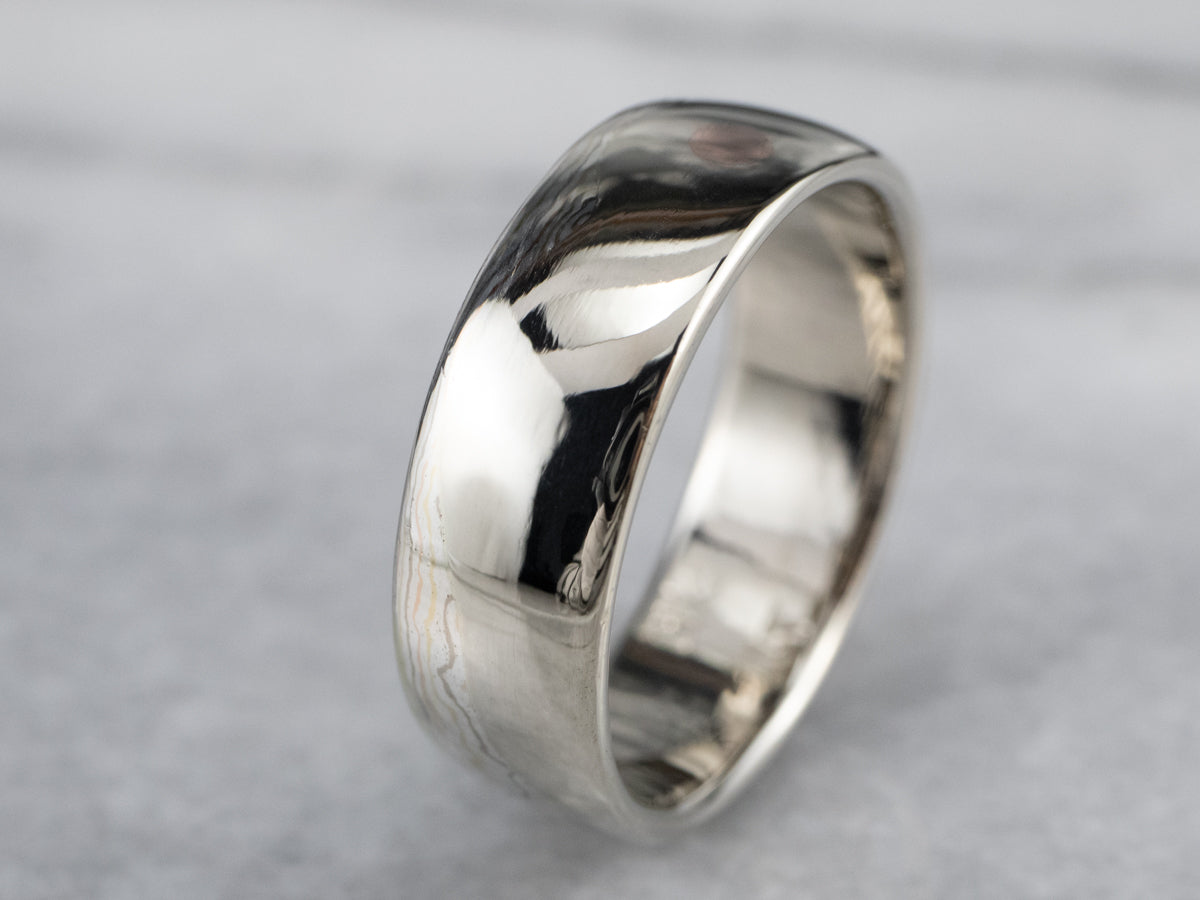 Mokume Gane Landscape Band Ring