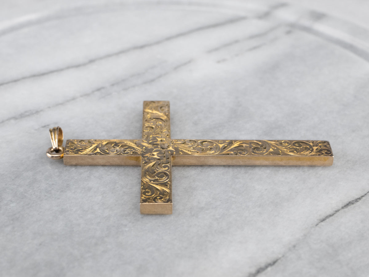 9ct gold crosses shops