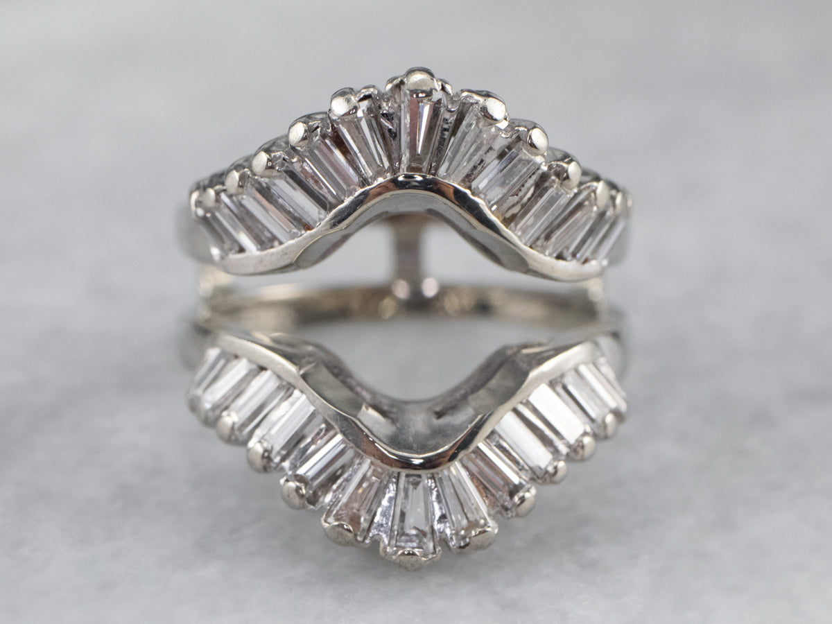 Diamond Solitaire Enhancer Band