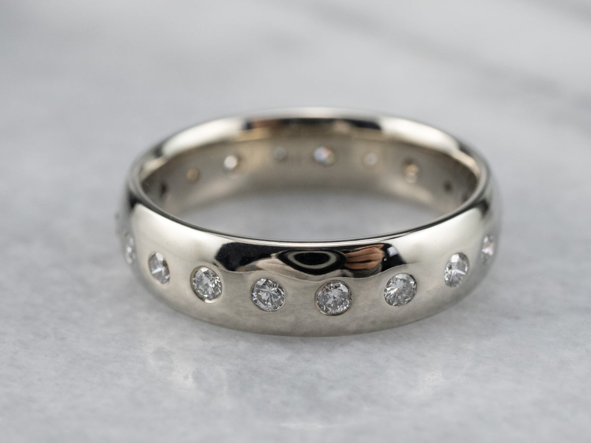 White Gold Diamond Eternity Band