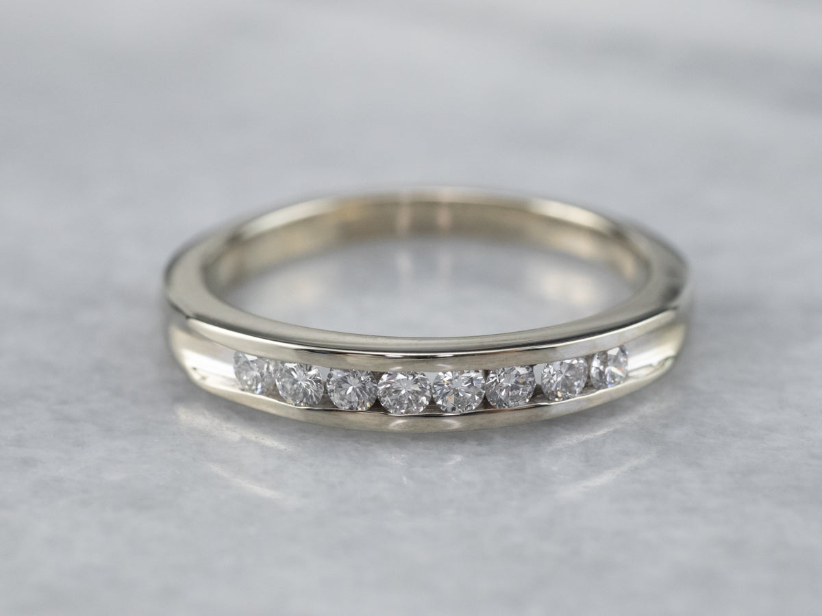 Channel Set Diamond Band