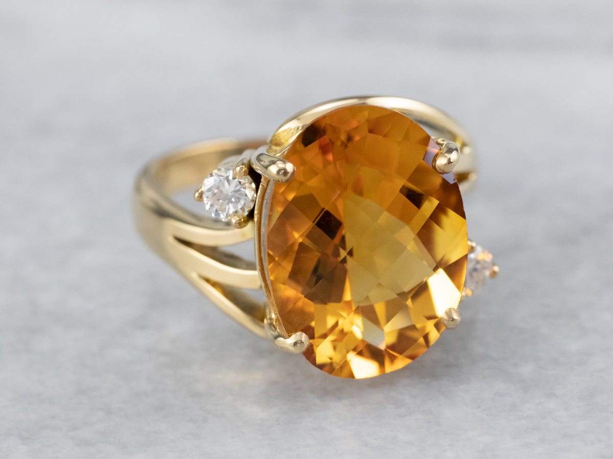 K18 offers gold with citrine