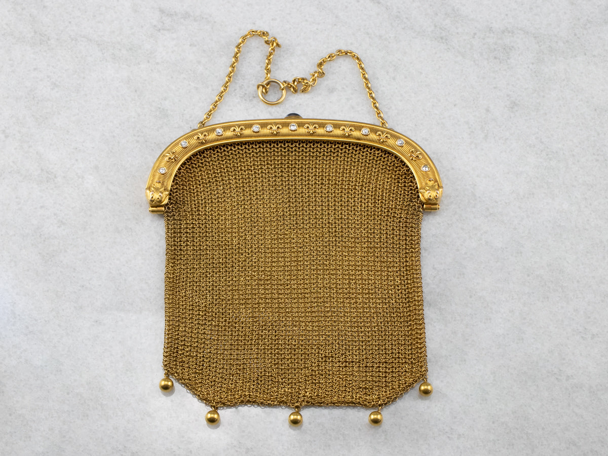 Antique hot purse