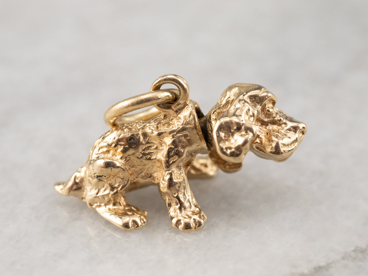 Bobble Head Cocker Spaniel Charm