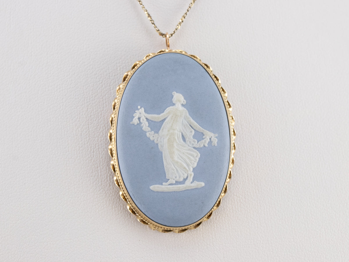 Wedgewood selling pin and pendant