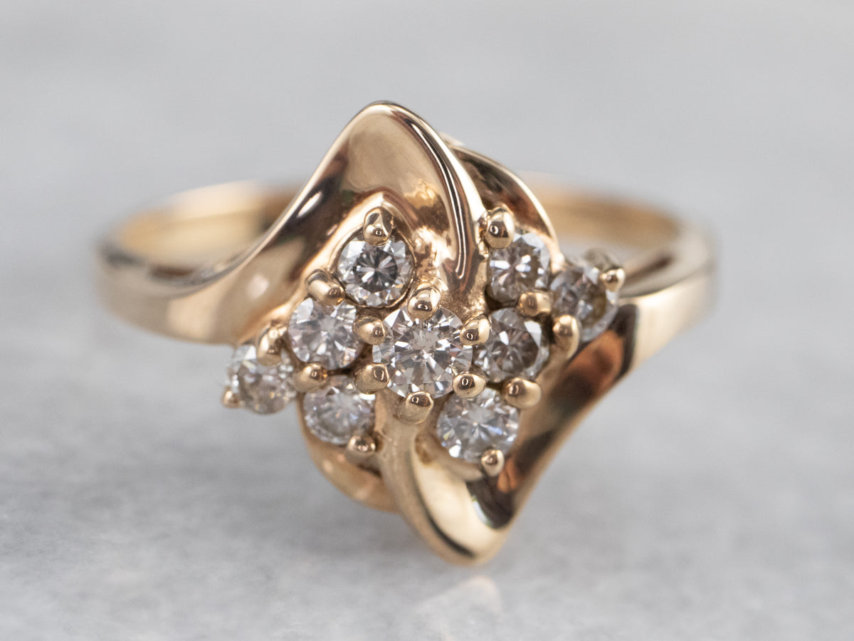 Vintage Diamond Dinner Ring