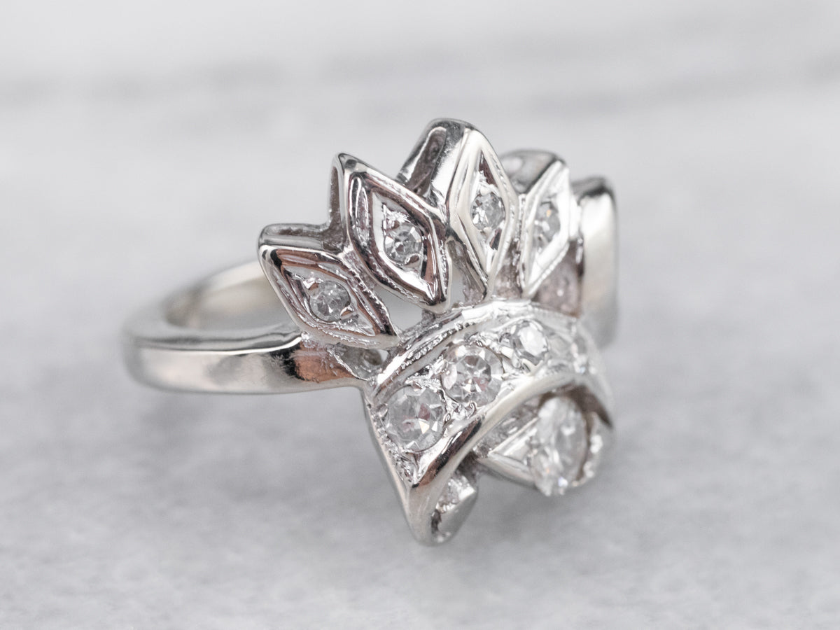 Sweet Retro Era Diamond Ring