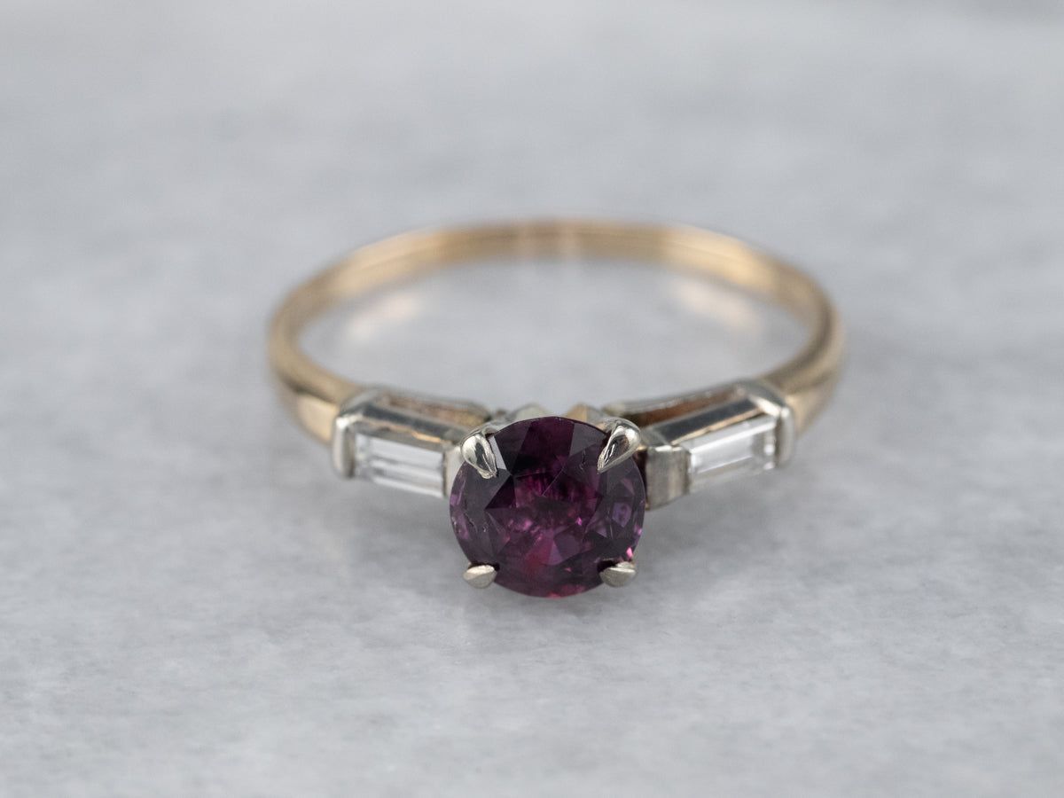 1940's Ruby Engagement Ring