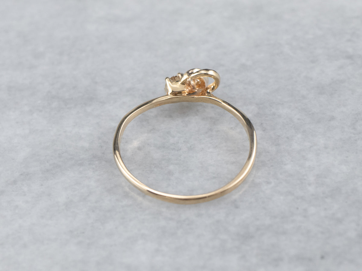 Dainty Double Diamond Ring