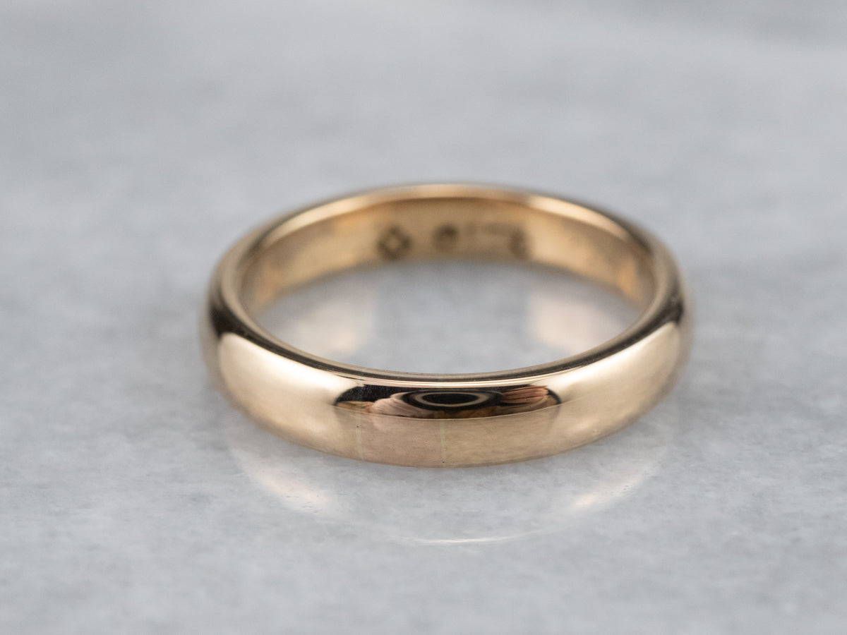 Antique Yellow Gold Band