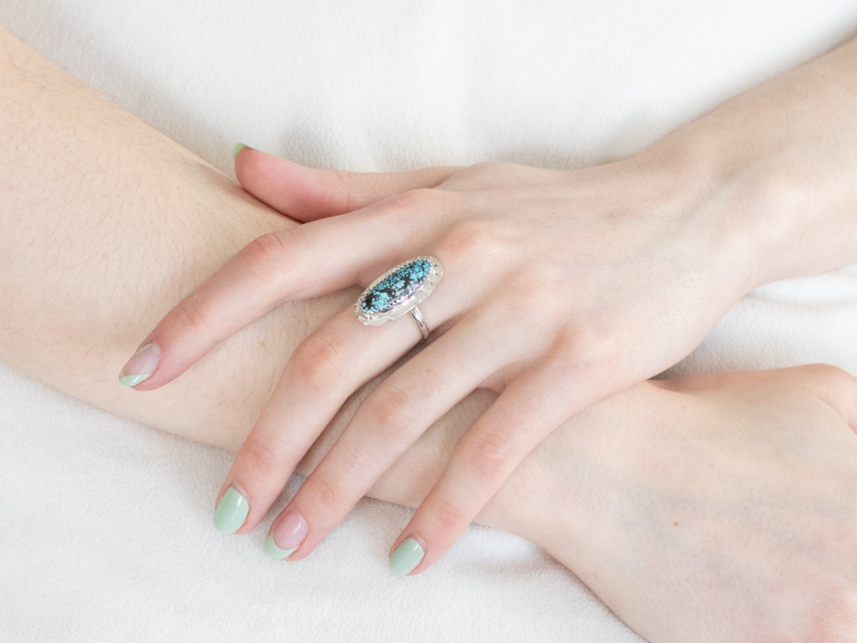 Southwest Turquoise Statement Ring