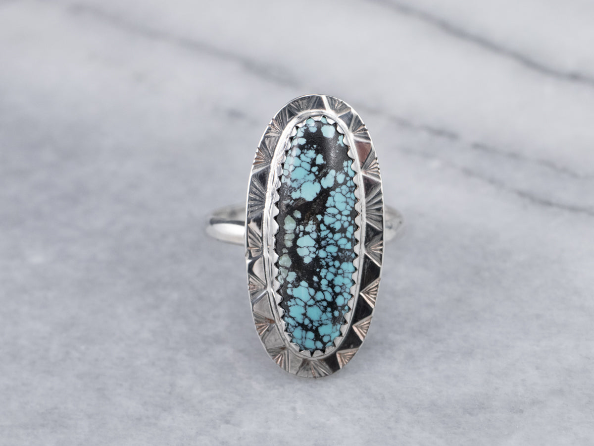 Southwest Turquoise Statement Ring