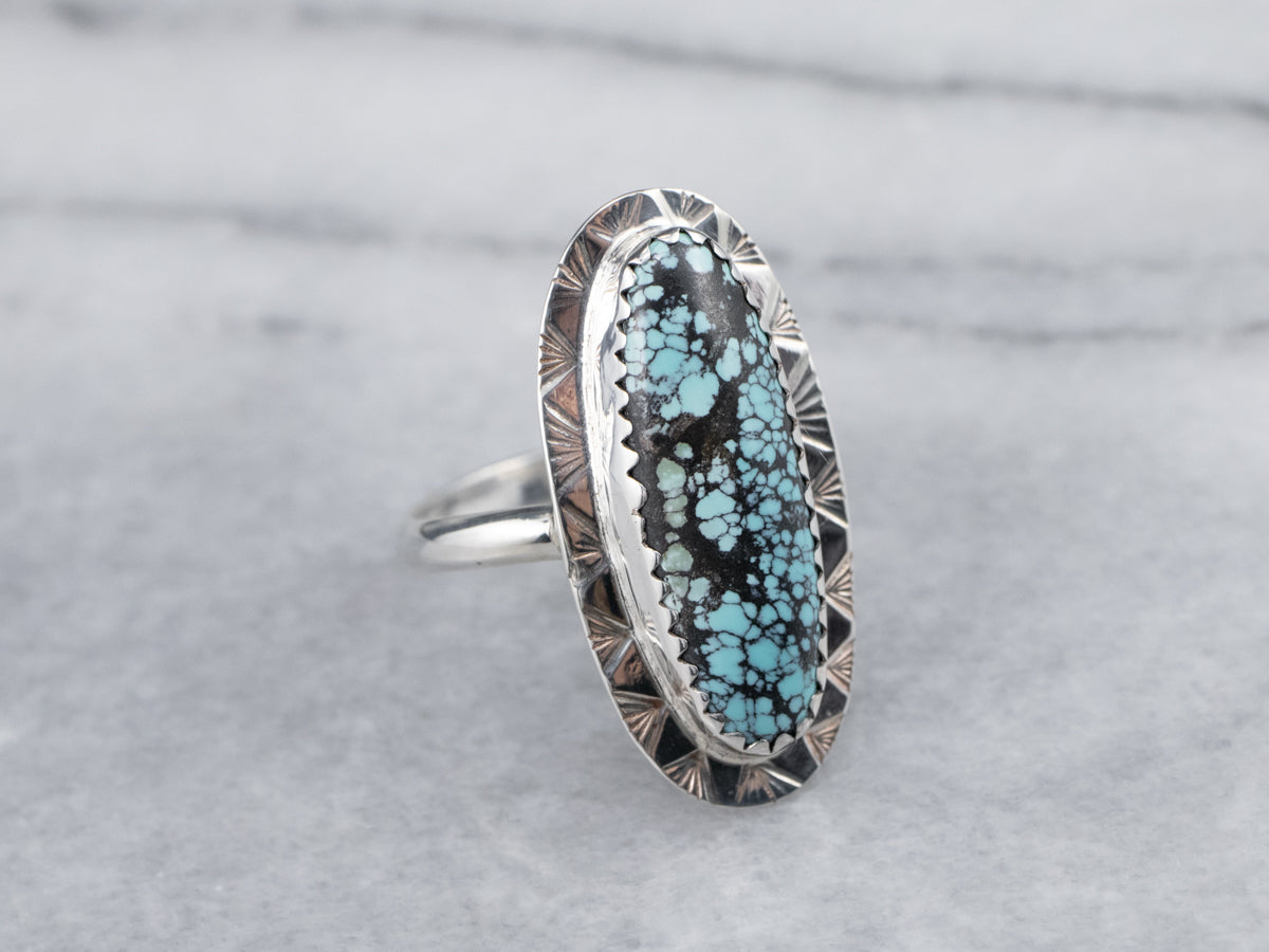 Southwest Turquoise Statement Ring