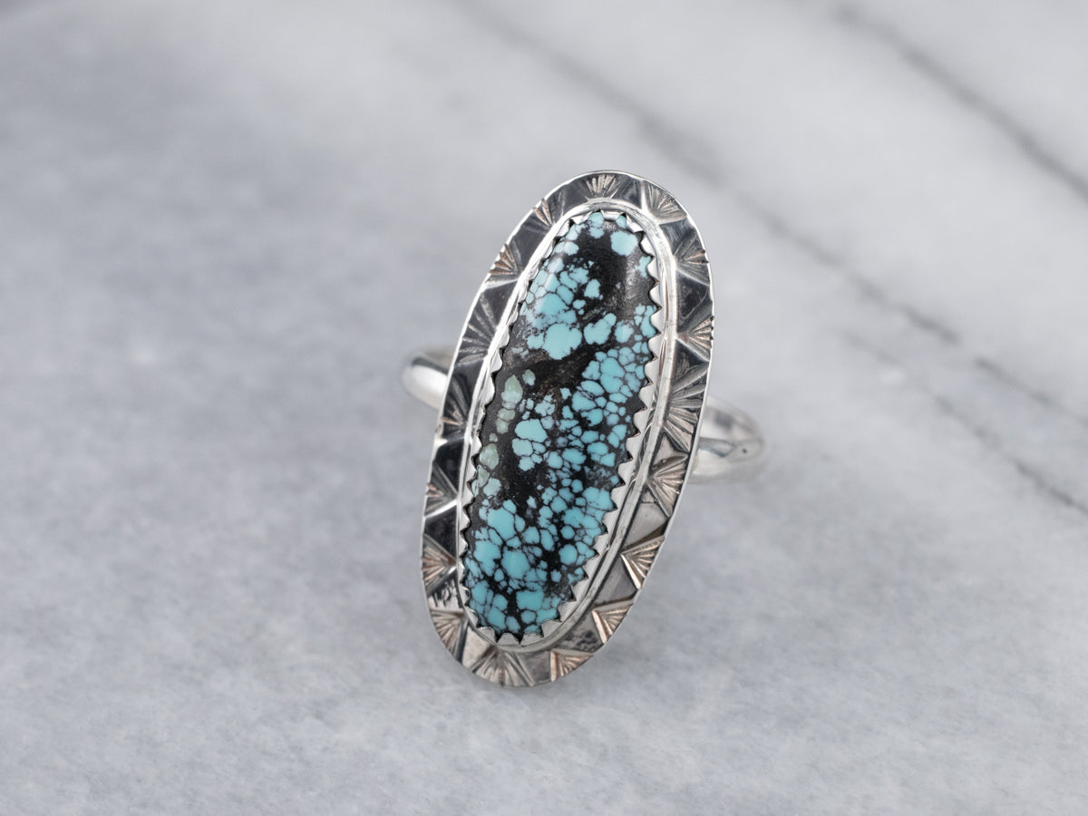 Southwest Turquoise Statement Ring