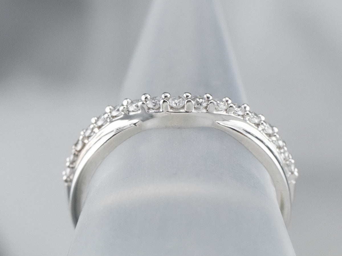 Curved Diamond Guard Band