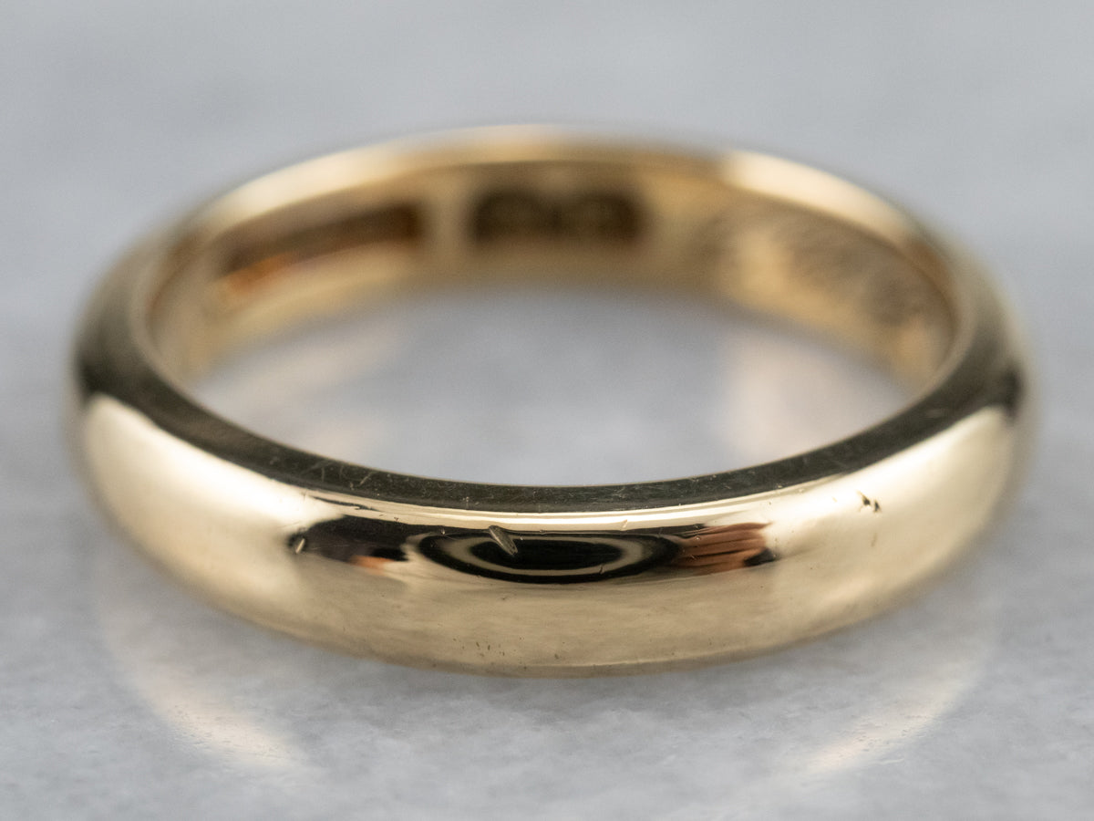 Antique 18K Yellow Gold Band