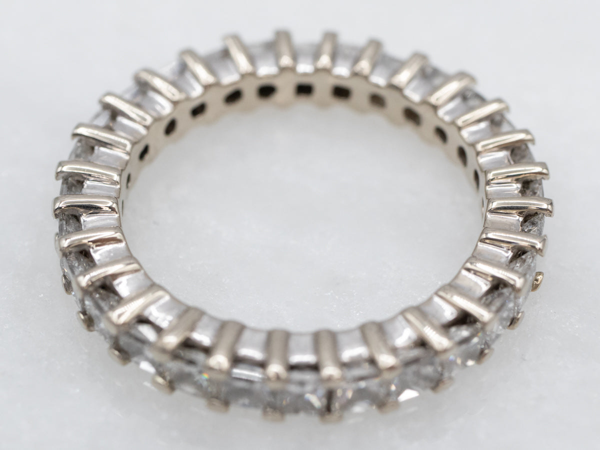 Princess Cut Diamond Eternity Band