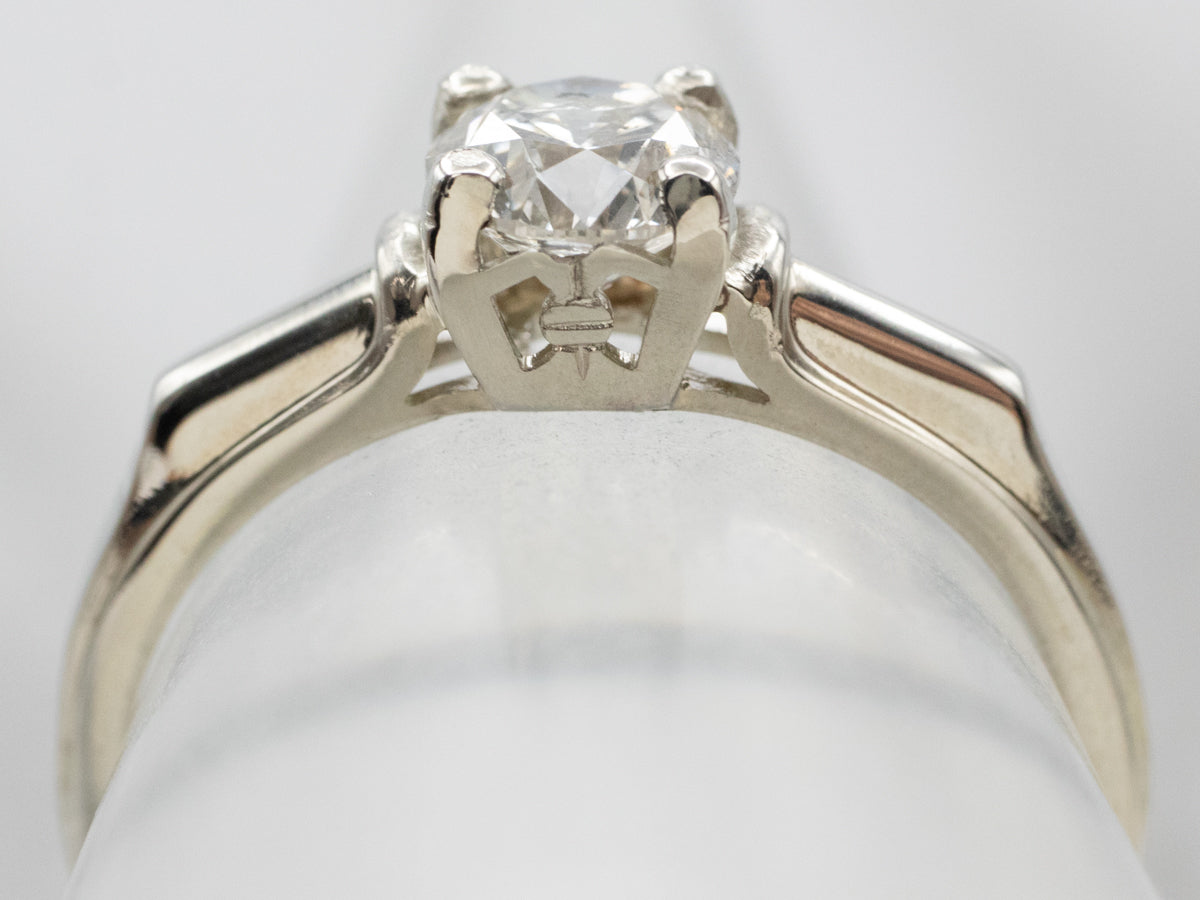 Stunning Retro Era Engagement Ring