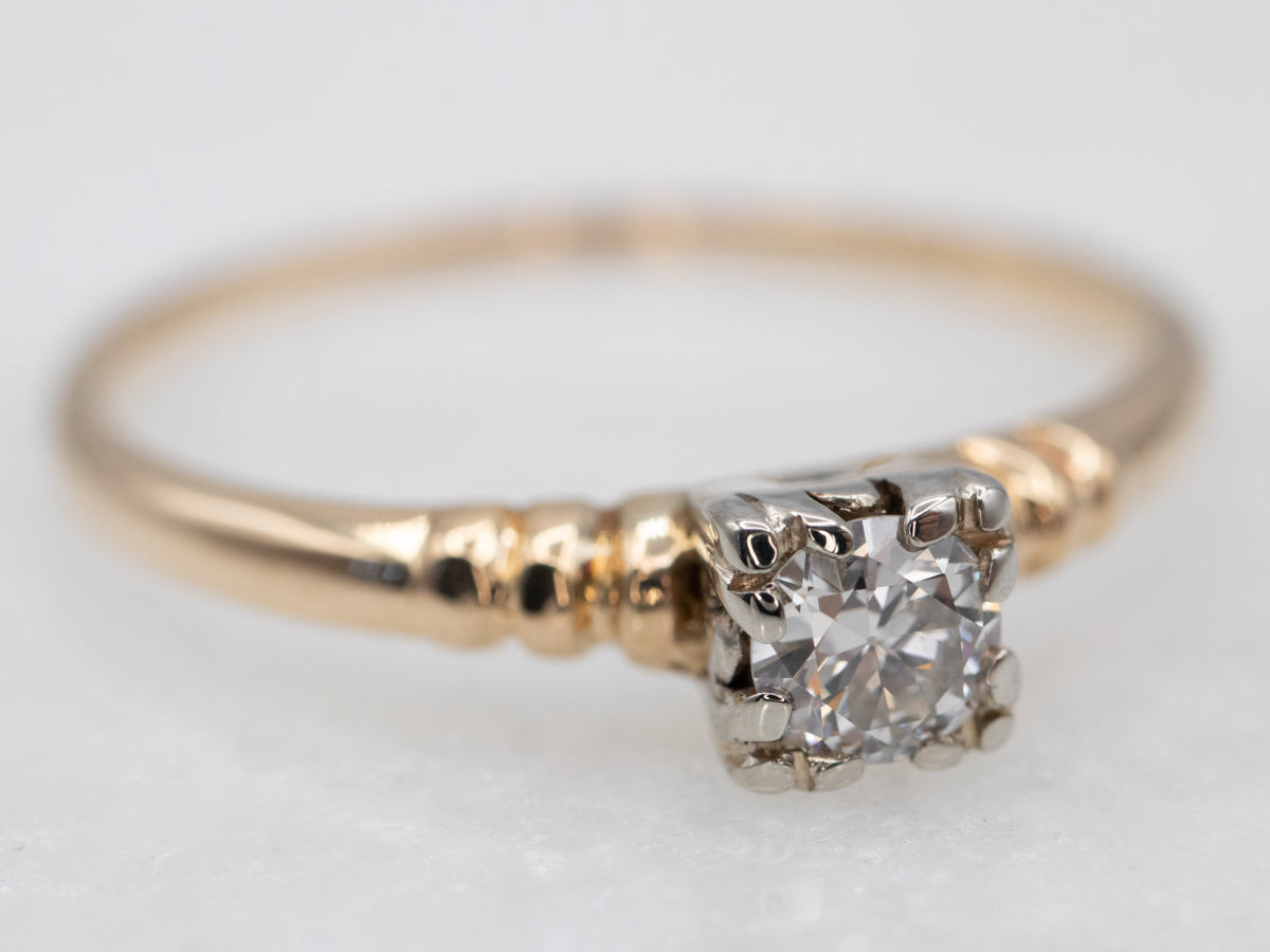 Reto Era Diamond Solitaire Ring