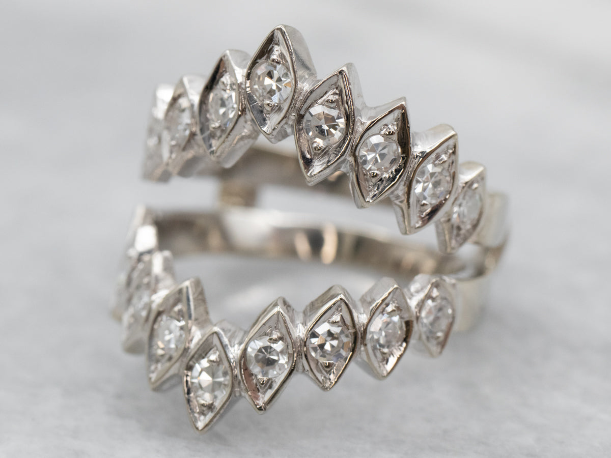 Diamond White Gold Enhancer Band