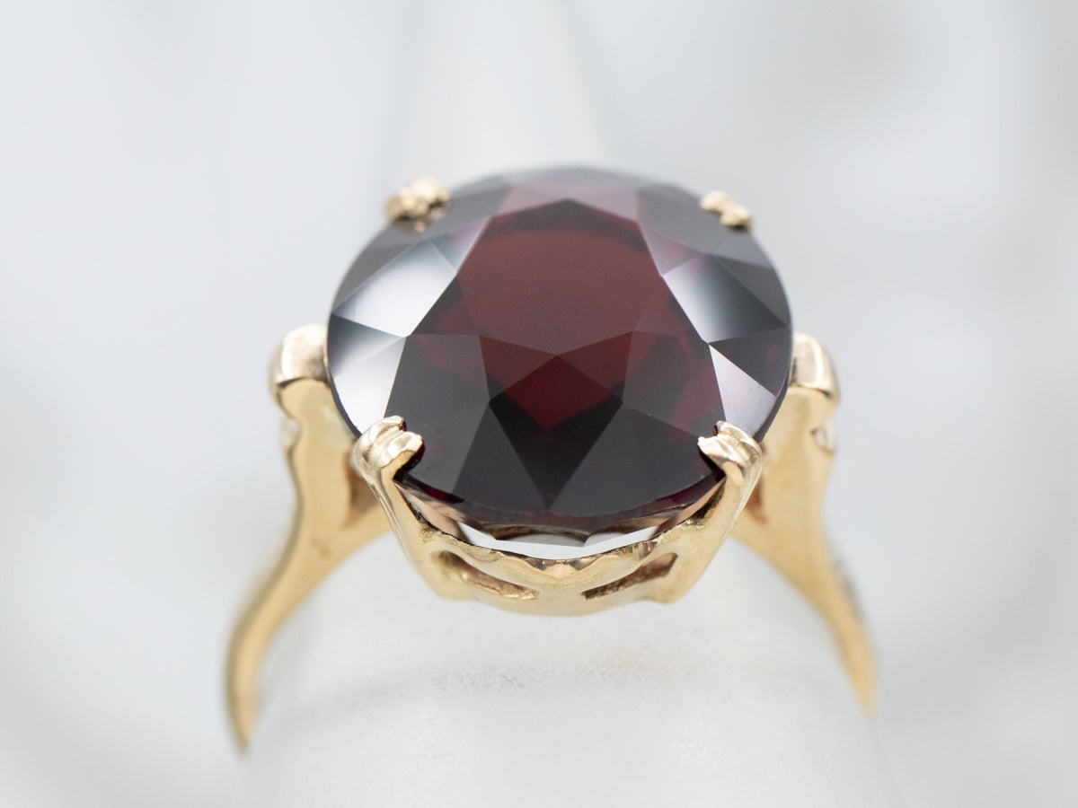 Vintage Pyrope Garnet Cocktail Ring