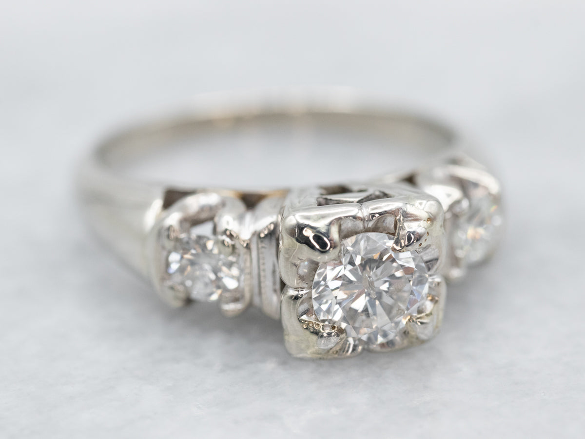 Vintage Diamond Engagement Ring