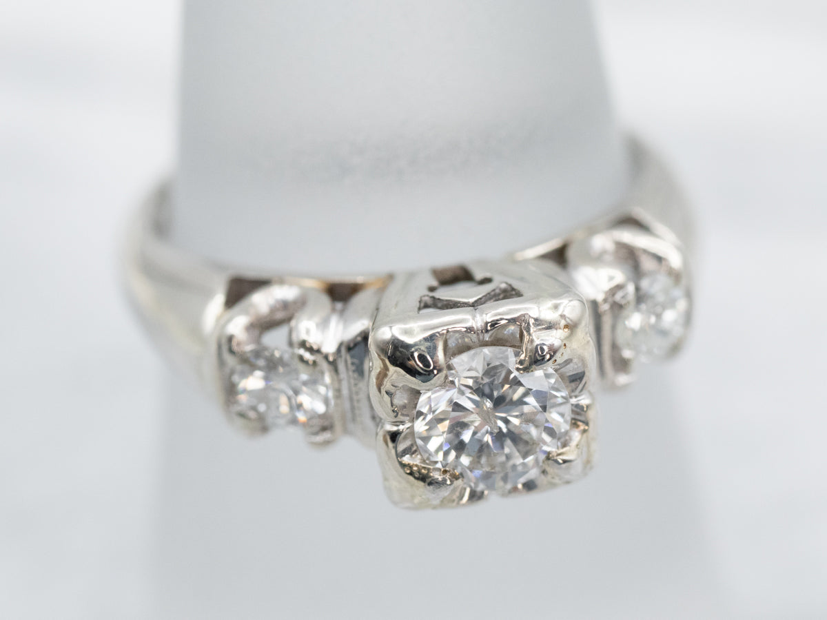 Vintage Diamond Engagement Ring