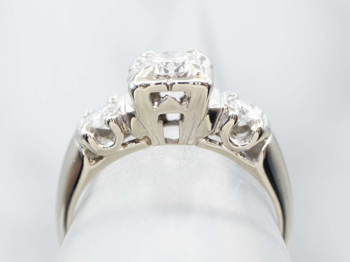 Vintage Diamond Engagement Ring