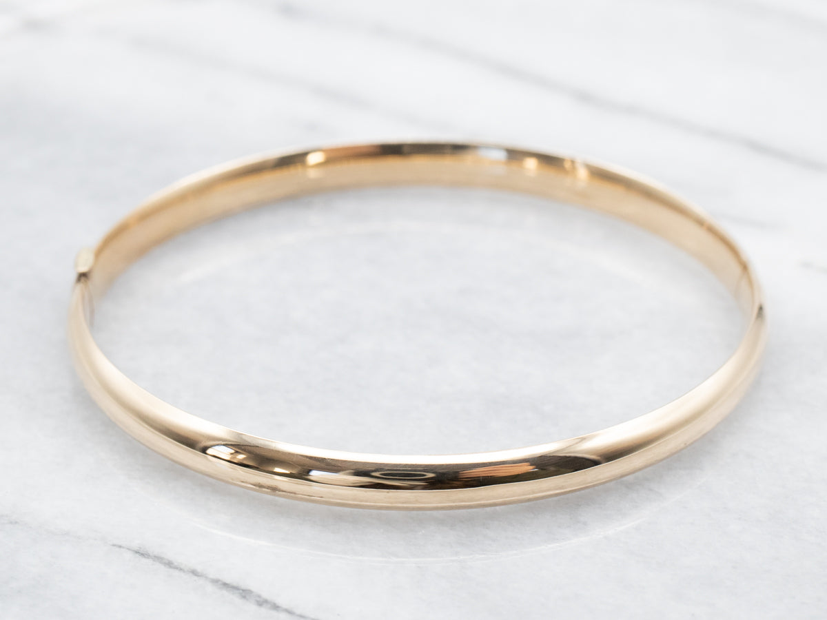 Vintage Gold Bangle Bracelet