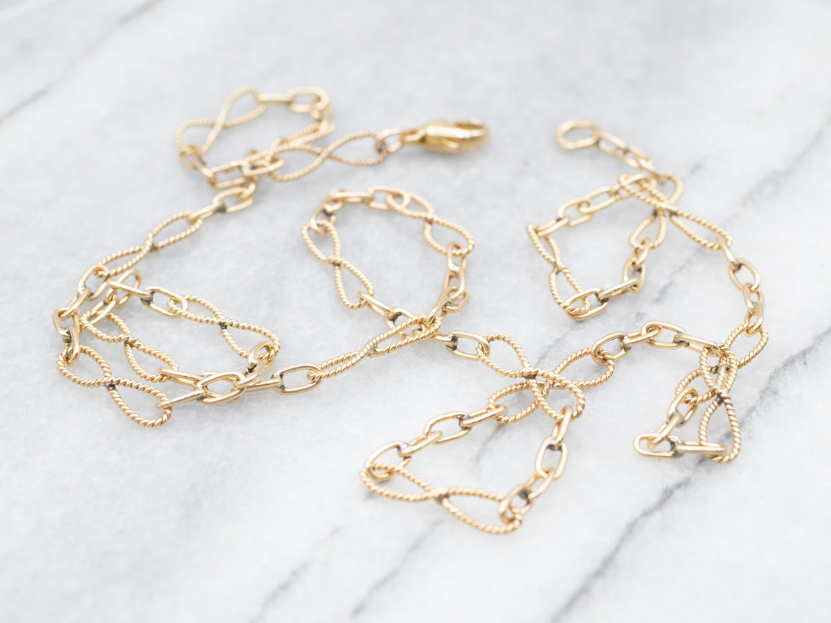Nautical gold chain store