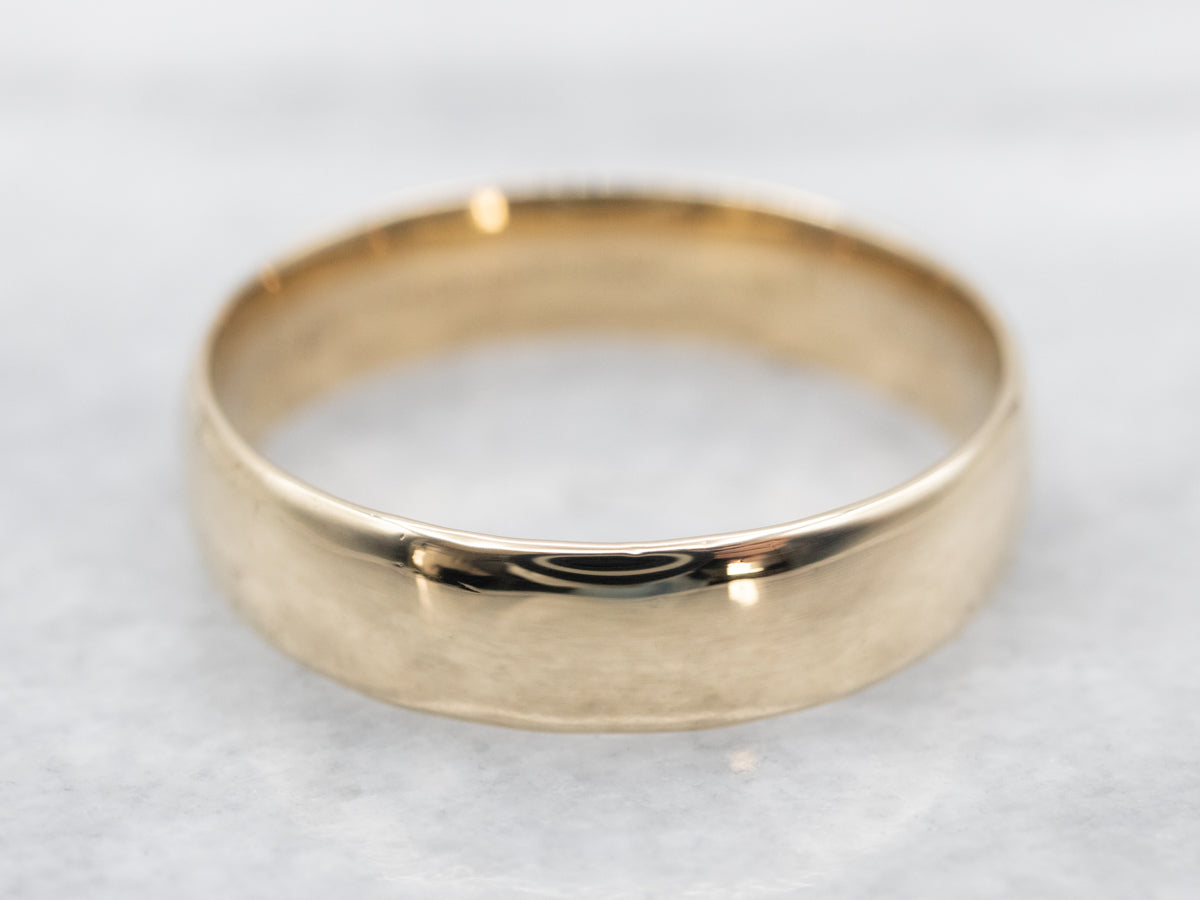 Classic Gold Comfort Fit Band