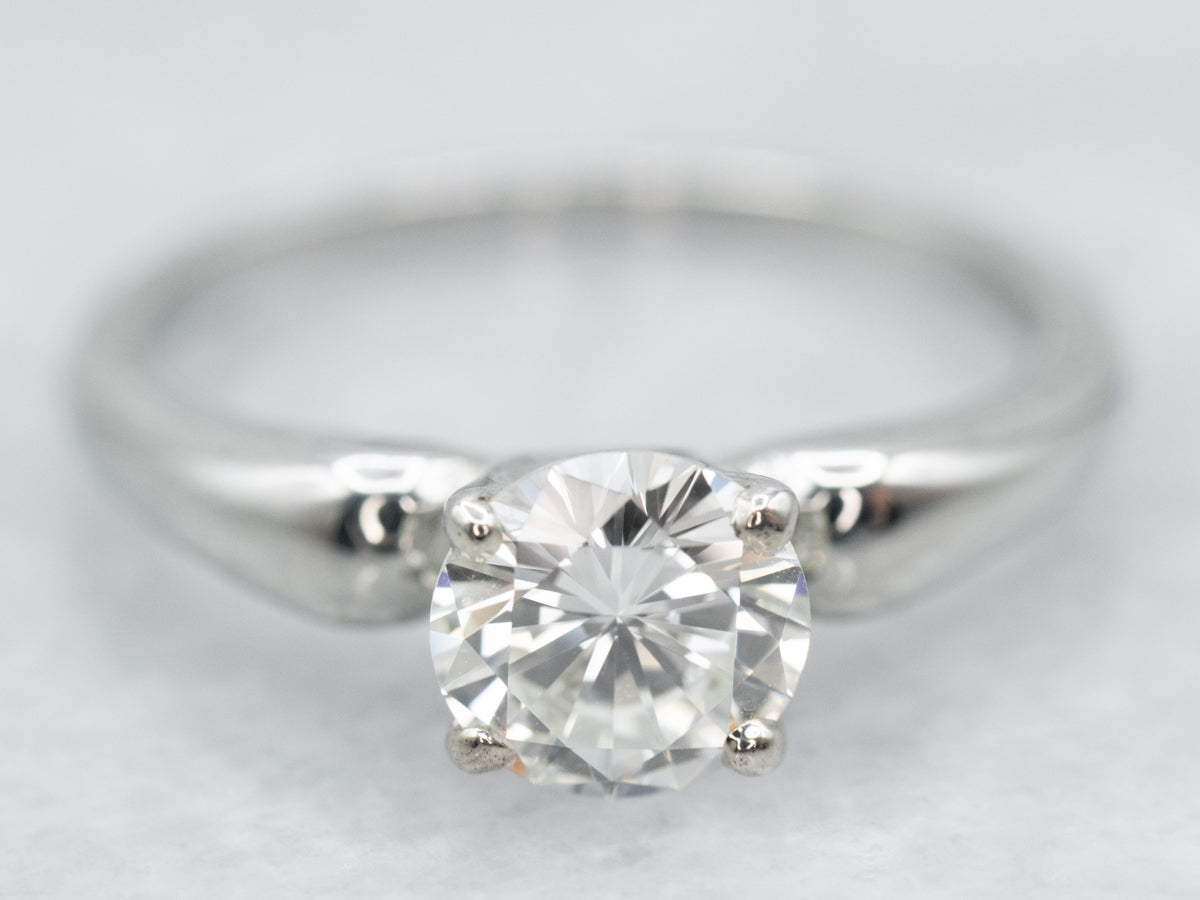 Solitaire Diamond Engagement Ring