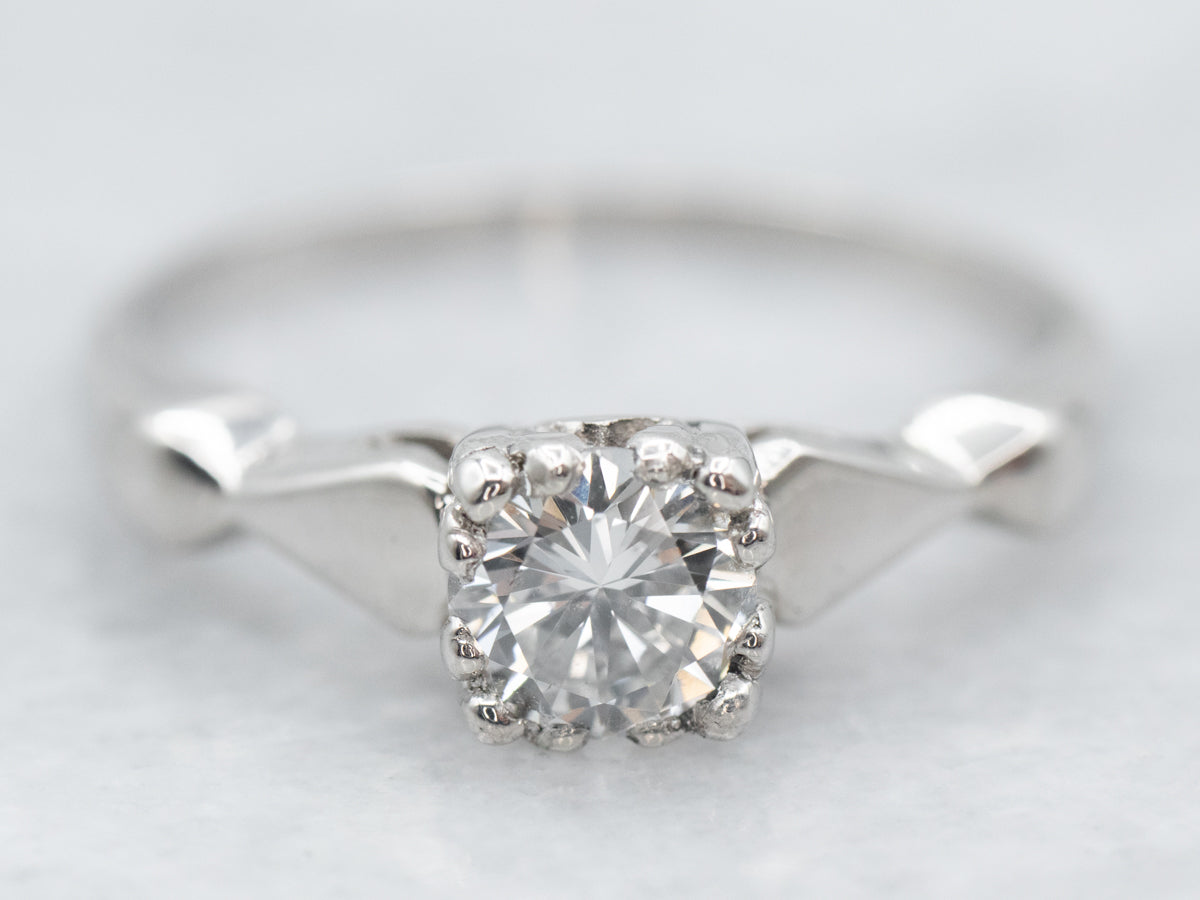 Platinum Diamond Solitaire Engagement Ring