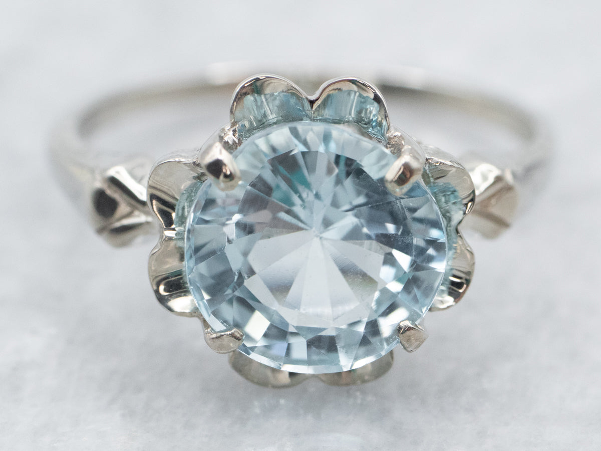 The Faye Blue Topaz Ring